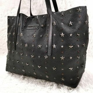 ジミーチュウ(JIMMY CHOO)の美品 限定◎JIMMY CHOO ジミーチュウ ピムリコ トートバッグ スタッズ(トートバッグ)