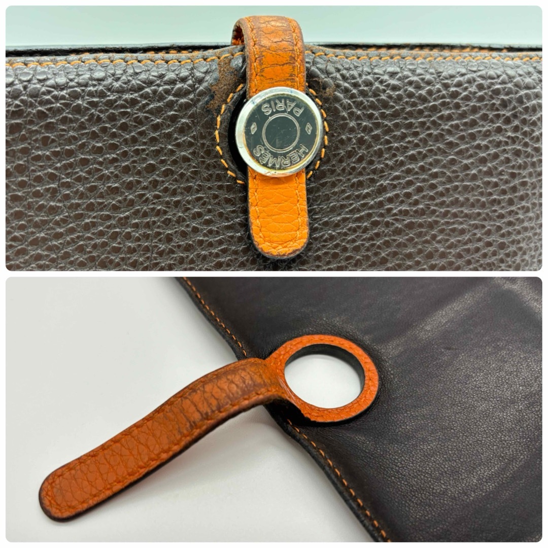 HERMES - ☆エルメス☆ドゴン/ブラウン/茶/長財布/HERMES/二 HERMES - ☆エルメス☆ドゴン/ブラウン/茶/長財布/HERMES/二