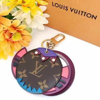 【LOUIS VUITTON】ルイヴィトン ポルトクレ・LVバーシティジャケット キーリング マルチカラー MP3385 CX2282