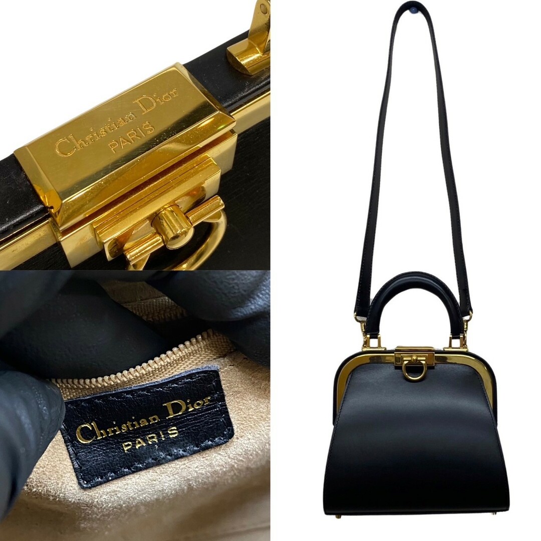 Dior - ほぼ未使用 Christian Dior ディオール ガンチーニ ロゴ 金具 ...