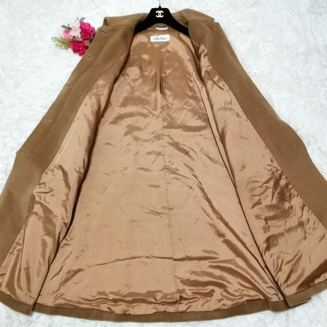 Max Mara(マックスマーラ)のカイ様専用◎MaxMara マックスマーラ ロングコート キャメル レディースのジャケット/アウター(ロングコート)の商品写真