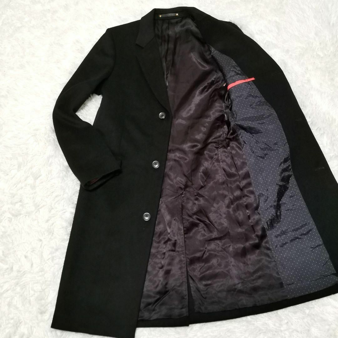 美品 Lサイズ◎PaulSmith ポールスミス チェスターコート ロングコートメンズ