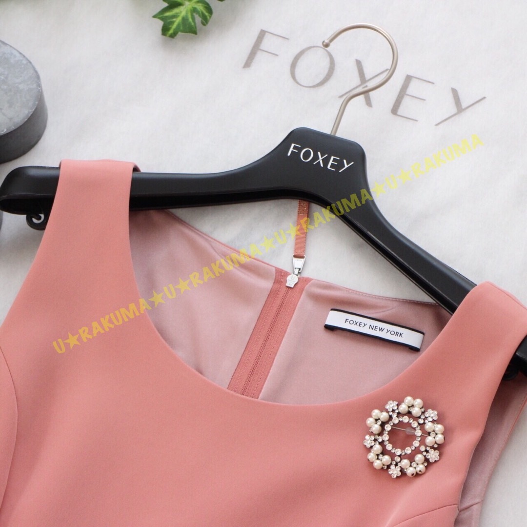 FOXEY NEW YORK - FOXEY☆美品☆ロザリンド☆ローズ☆38☆DM掲載品の