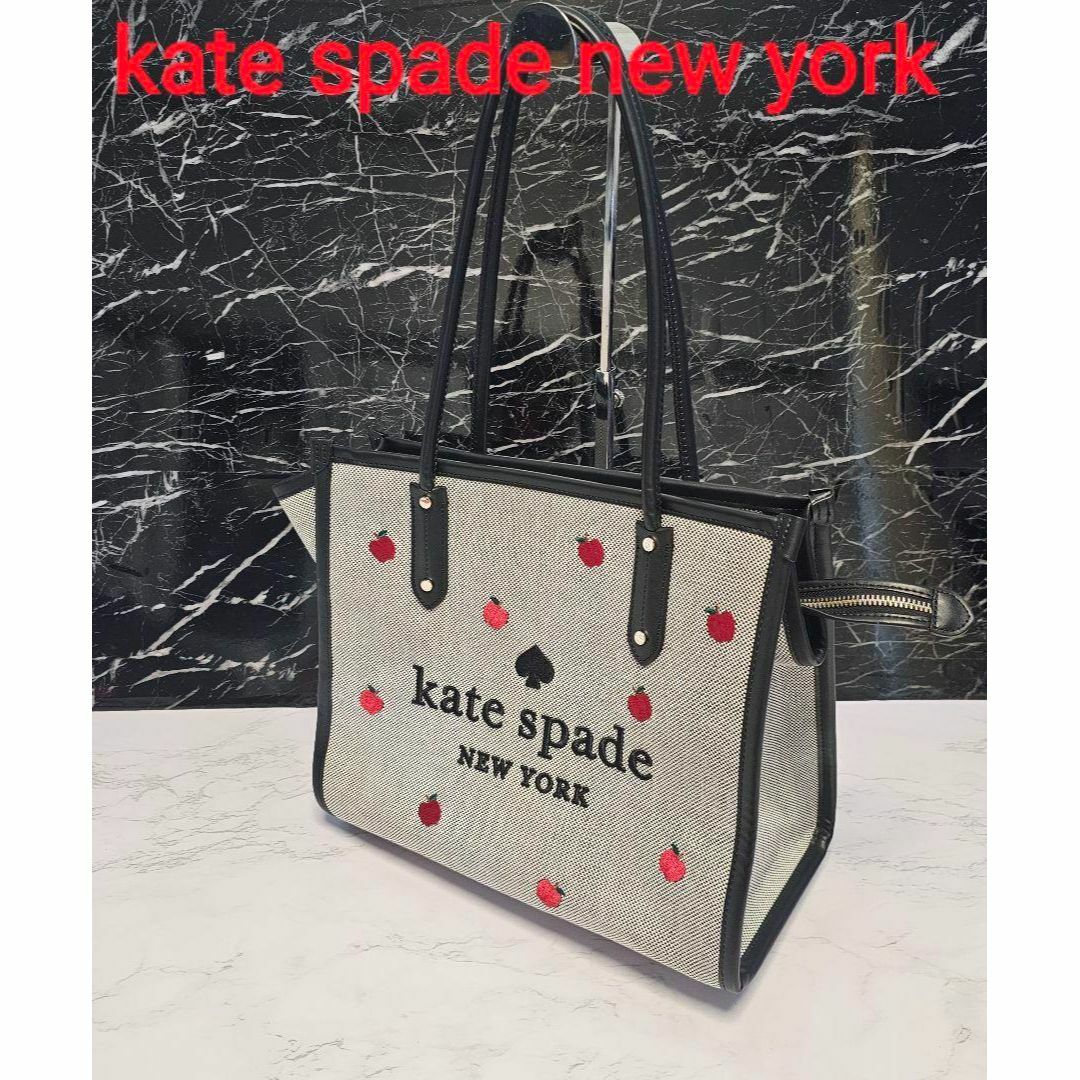 バッグ⭐️極美品⭐️ケイトスペード　kate spade  エラ　トートバッグ　りんご