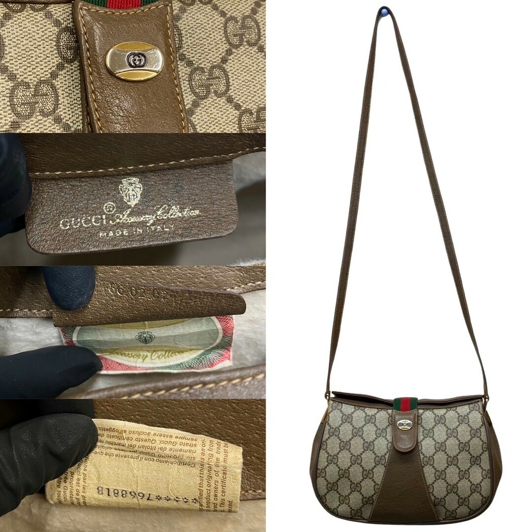 Gucci - ほぼ未使用 保存袋付 GUCCI グッチ オールドグッチ シェリー