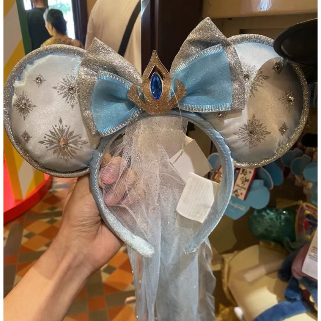 香港ディズニー新作 アナ雪 エルサキラキラカチューシャの通販 香港ディズニー新作 アナ雪 エルサキラキラカチューシャの通販