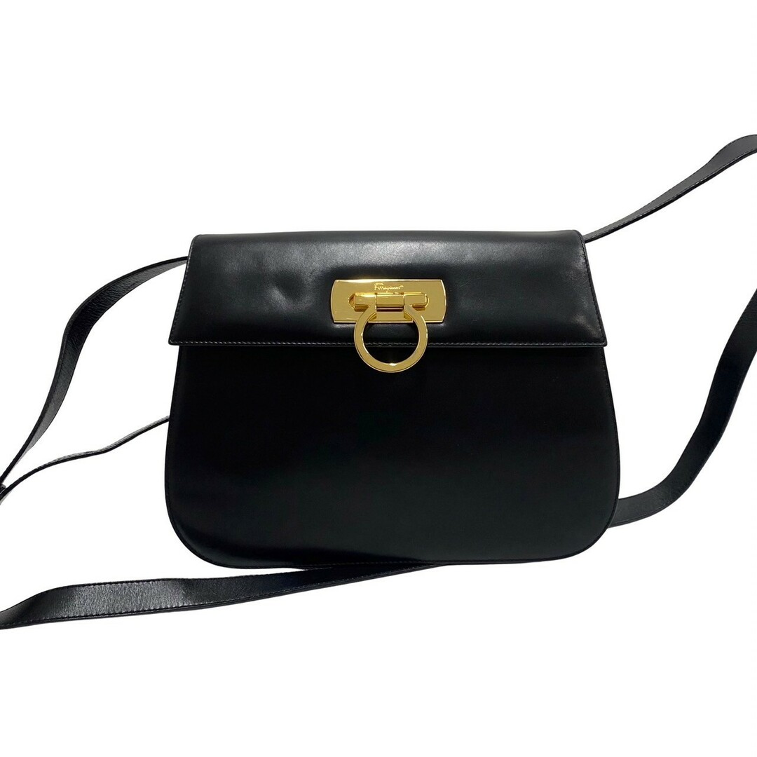 極 美品 Salvatore Ferragamo サルヴァトーレフェラガモ ガンチーニ