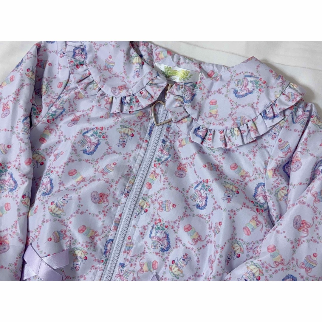 しまむら(シマムラ)のECONECO ウィンドブレーカー キッズ/ベビー/マタニティのキッズ服女の子用(90cm~)(ジャケット/上着)の商品写真