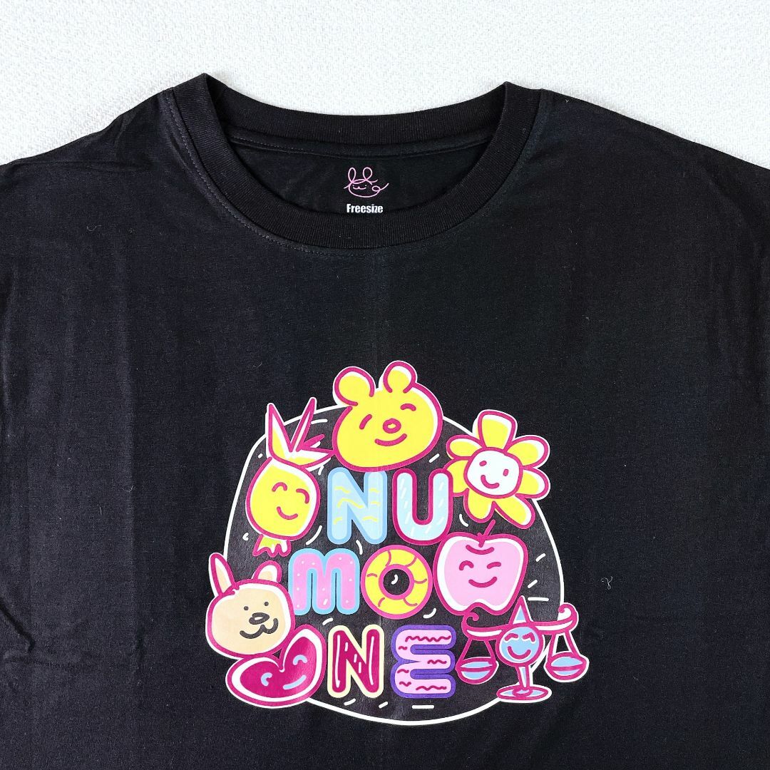 ★セール実施中‼★NUMONE☆Tシャツ（黒・Fサイズ）☆Fot Friend レディースのトップス(Tシャツ(半袖/袖なし))の商品写真