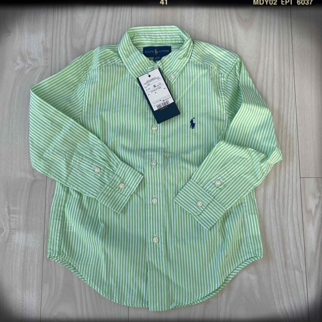 POLO RALPH LAUREN(ポロラルフローレン)のラルフローレン　キッズ　シャツ キッズ/ベビー/マタニティのキッズ服男の子用(90cm~)(ブラウス)の商品写真