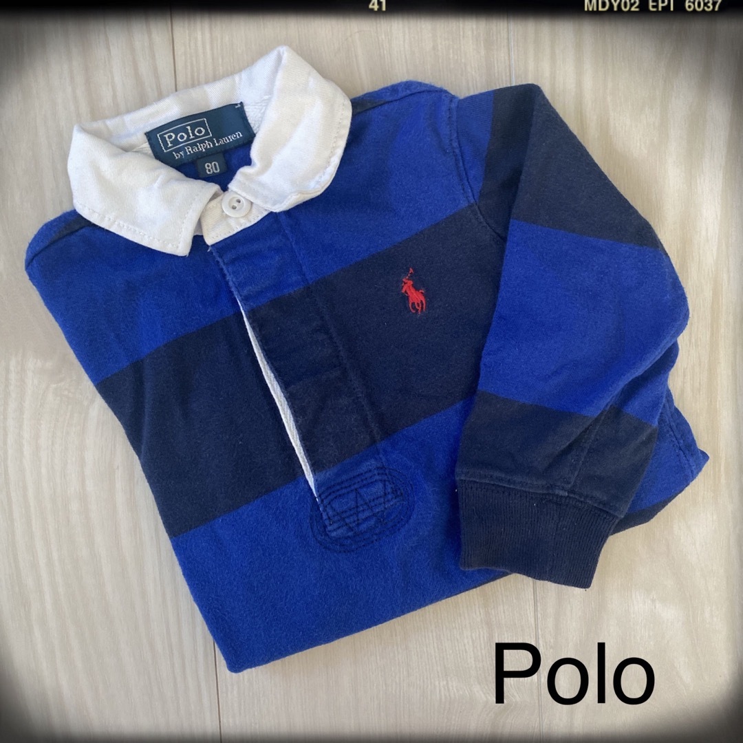 POLO（RALPH LAUREN）(ポロ)のポロ　キッズ　ポロシャツ キッズ/ベビー/マタニティのベビー服(~85cm)(シャツ/カットソー)の商品写真