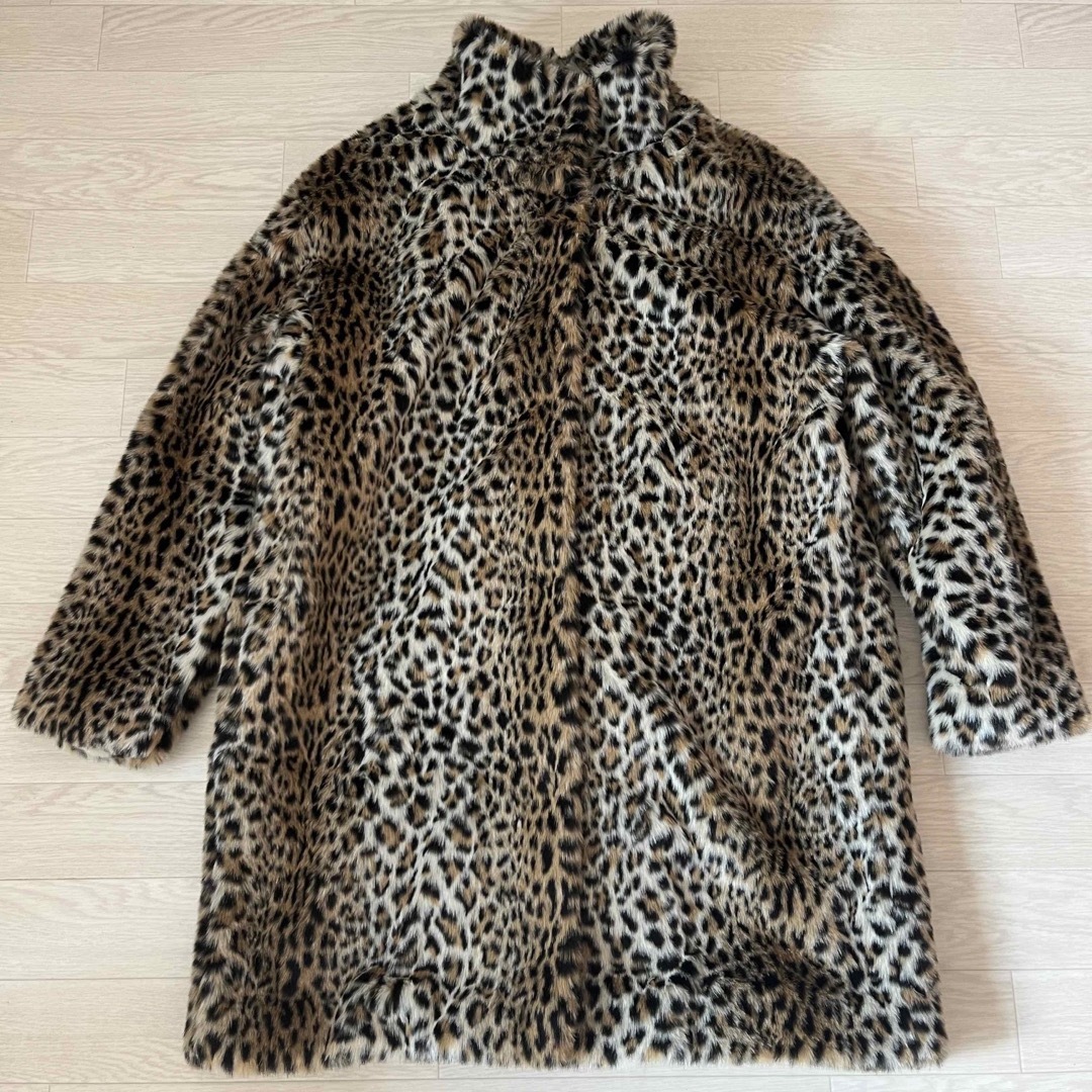 ZARA レオパード ファーコート ヒョウ柄