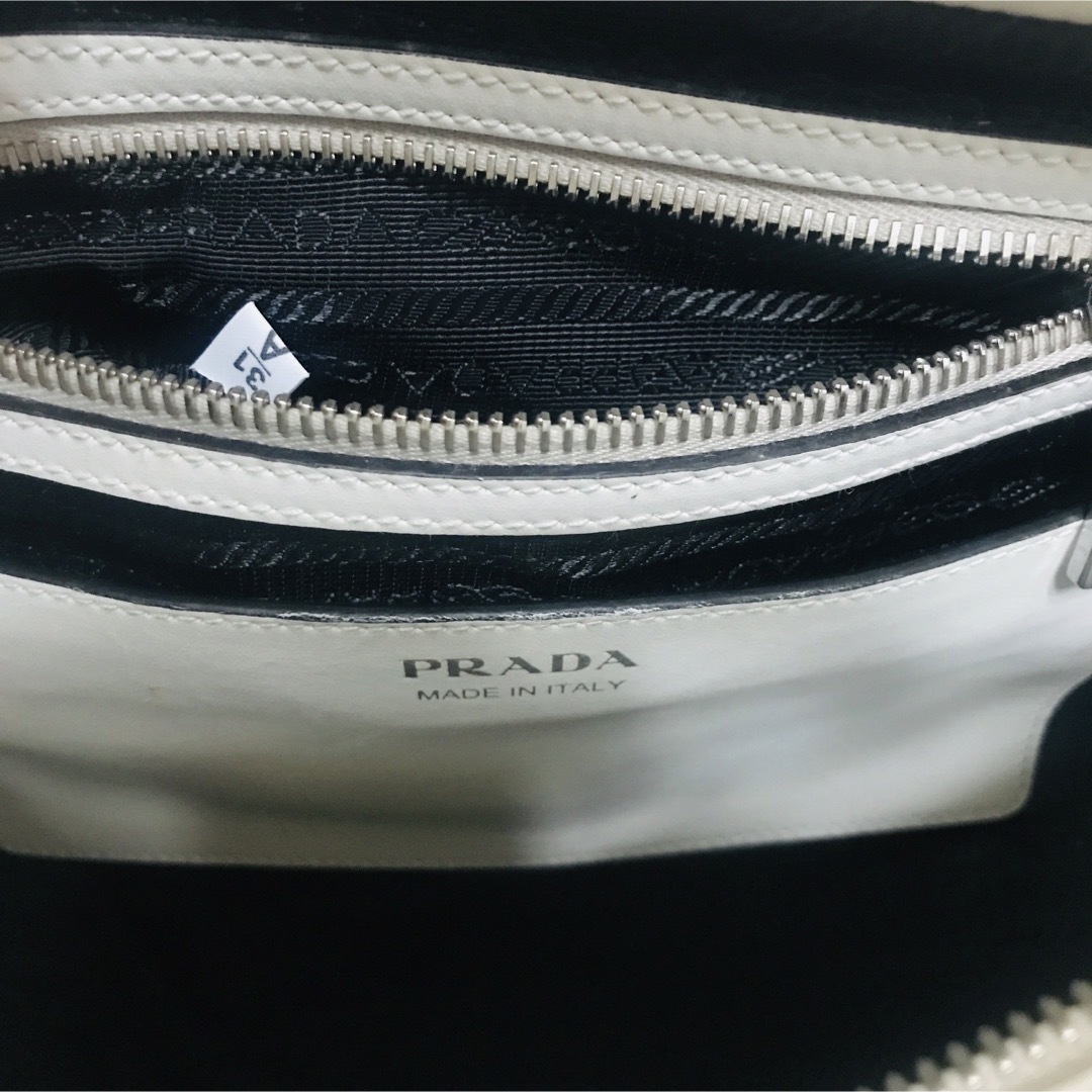 PRADA - 超美品 PRADA プラダ 2WAY ショルダーバッグ ミニボストン