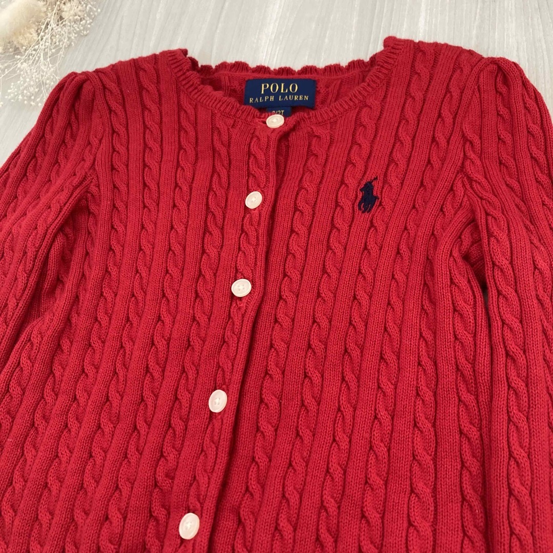 POLO RALPH LAUREN - 【極美品】ラルフローレン ケーブル編みニット