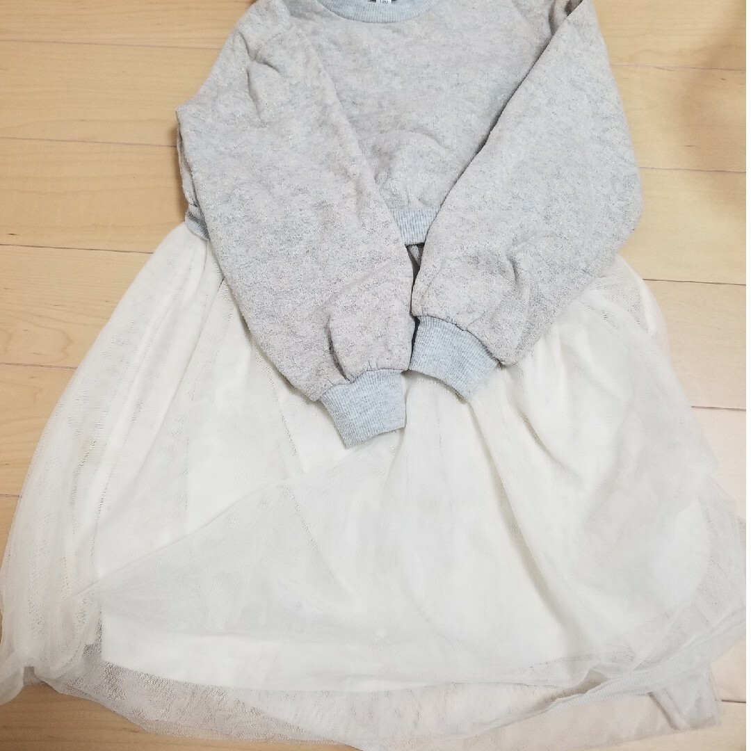 a.v.v(アーヴェヴェ)のワンピース 120センチ キッズ/ベビー/マタニティのキッズ服女の子用(90cm~)(ワンピース)の商品写真