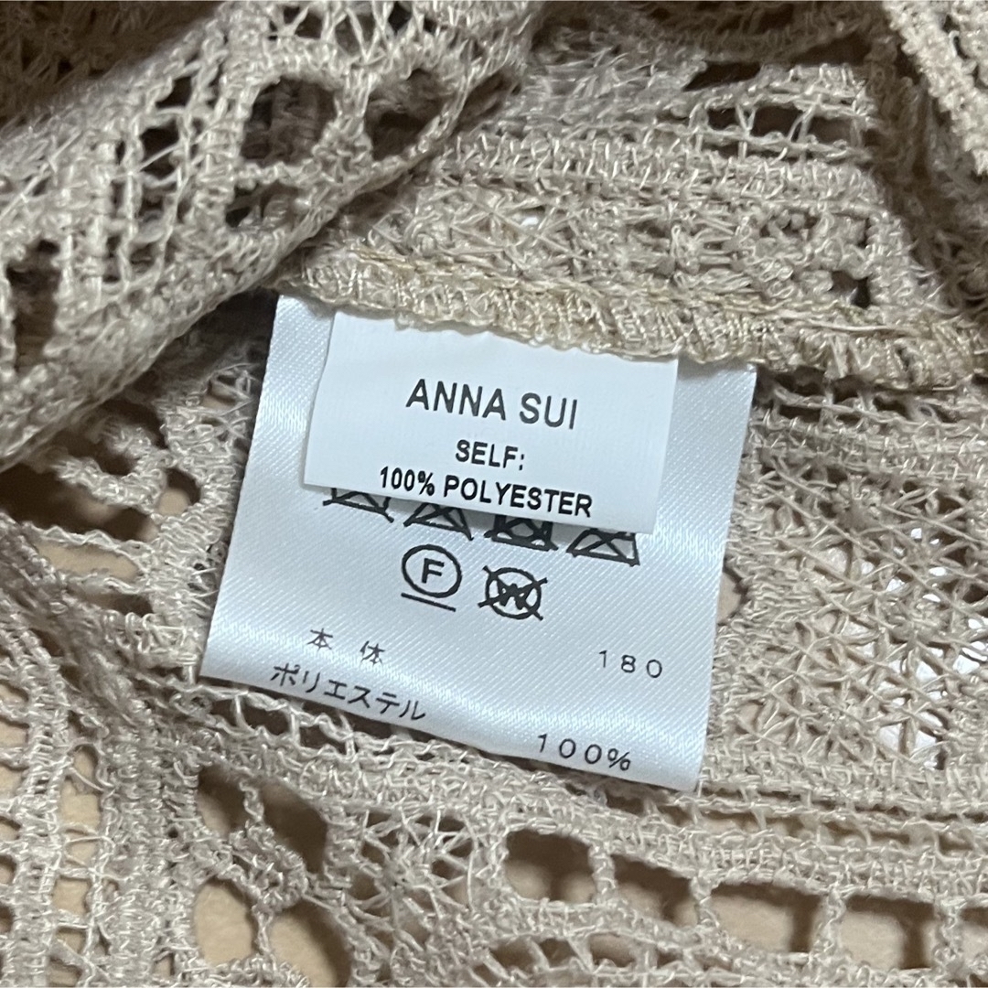 ANNA SUI - ANNA SUI レースチュニックの通販 by にーな's shop ...