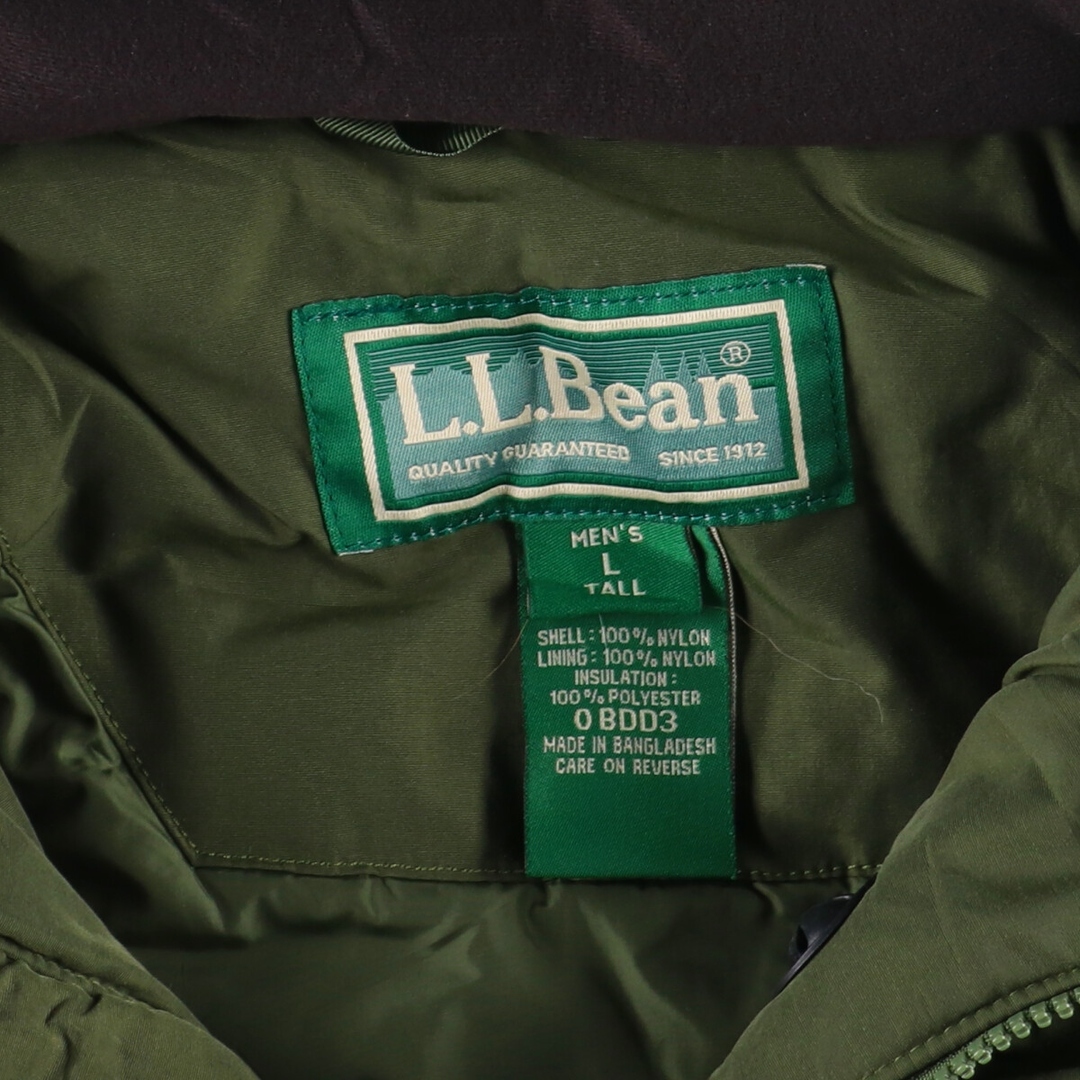 L.L.Bean(エルエルビーン)の古着 エルエルビーン L.L.Bean PRIMALOFT プリマロフト 中綿マウンテンパーカー シェルジャケット パファージャケット メンズL /eaa388264 メンズのジャケット/アウター(マウンテンパーカー)の商品写真