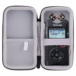 用の TASCAM ポータブルオーディオレコDR-40X 専用保護 キャリングケ(楽器のおもちゃ)