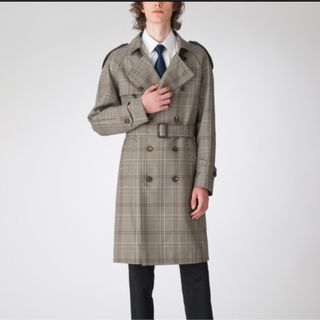 バーバリーブラックレーベル(BURBERRY BLACK LABEL)のBLACKLABEL ダブルトレンチコート(トレンチコート)