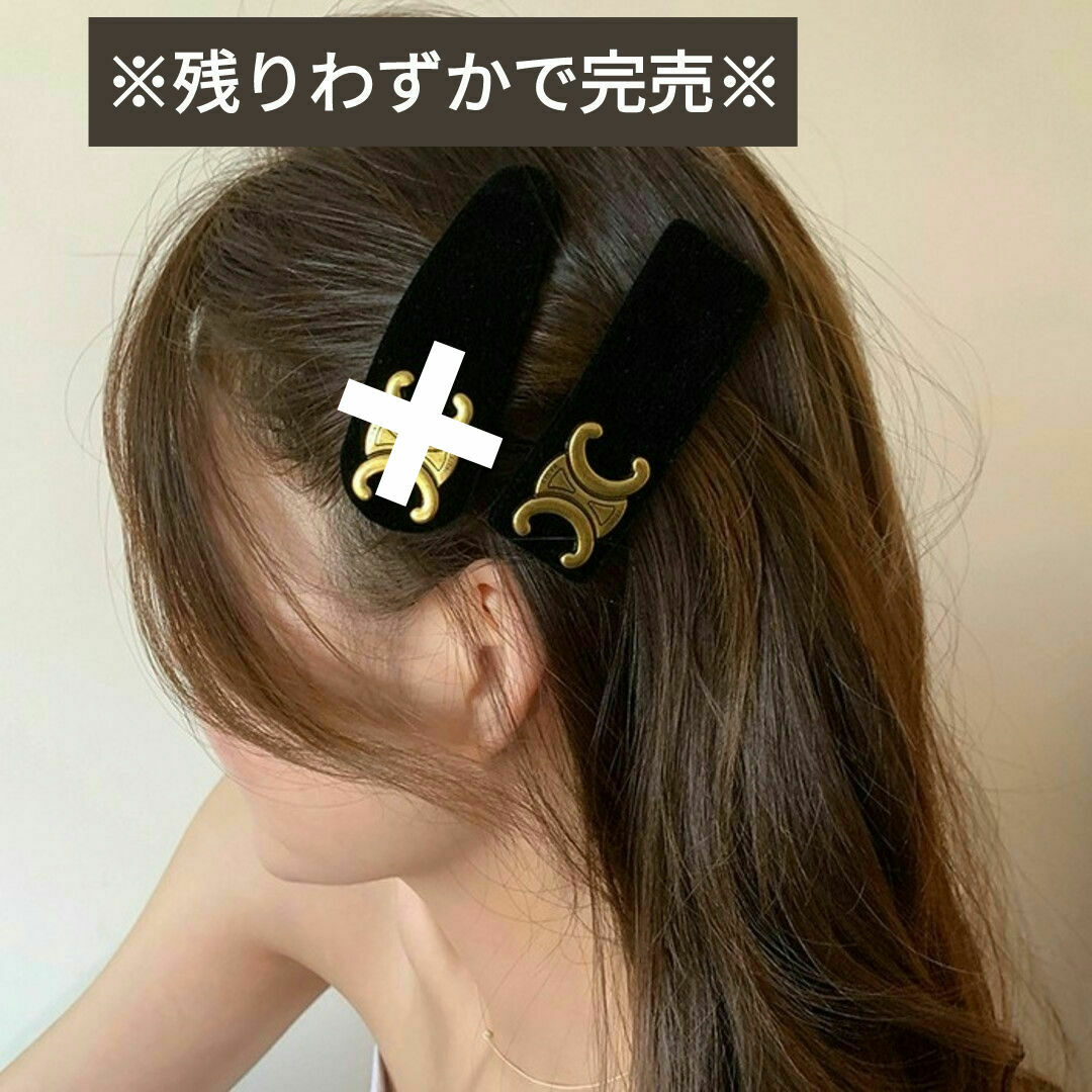 celine - 【新品】トリオンフ ヘアピン バレッタ ヘアクリップの通販 