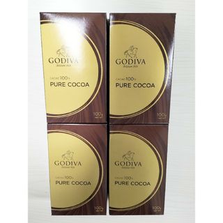 ゴディバ(GODIVA)のGODIVA ピュアココア 100g ×4箱(その他)