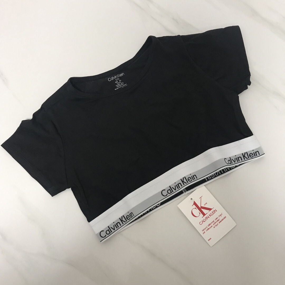 Calvin Klein(カルバンクライン)のカルバンクライン　ck 半袖　Tシャツ　ブラレット　 ブラック　Lサイズ メンズのトップス(Tシャツ/カットソー(半袖/袖なし))の商品写真