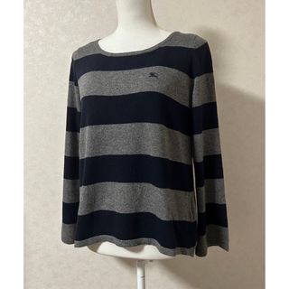 バーバリーブルーレーベル(BURBERRY BLUE LABEL)の美品★BURBERRY BLUE LABELボーダーニット◆ブルーレーベル(ニット/セーター)