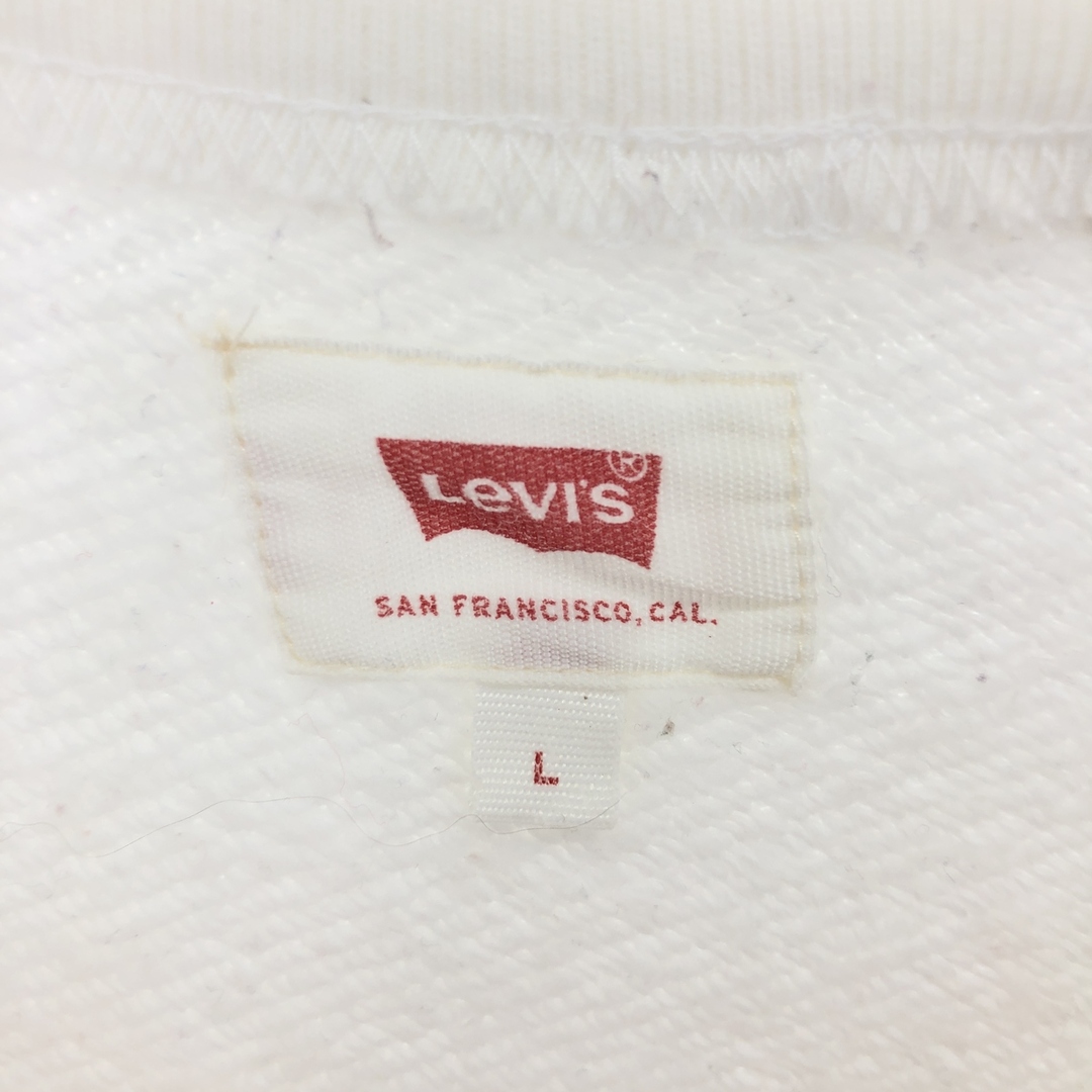 Levi's(リーバイス)の古着 リーバイス Levi's SNOOPY スヌーピー キャラクタースウェットシャツ トレーナー メンズL /eaa387650 メンズのトップス(スウェット)の商品写真