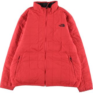 ノースフェイス(THE NORTH FACE) ダウンジャケット(メンズ)(レッド