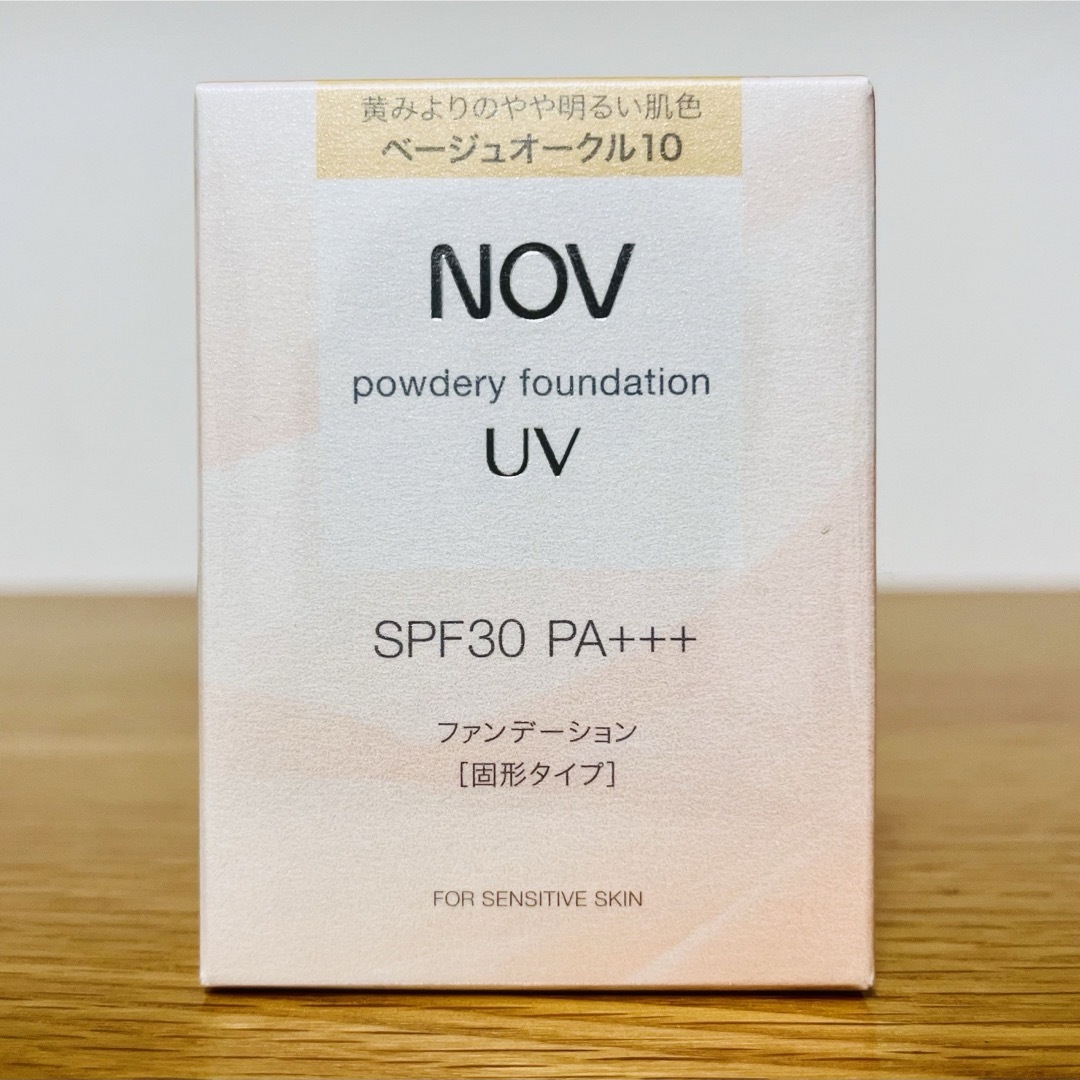 NOV(ノブ)の　nov ノブ　パウダリーファンデーションＵＶ ベージュオークル10 レフィル  コスメ/美容のベースメイク/化粧品(ファンデーション)の商品写真