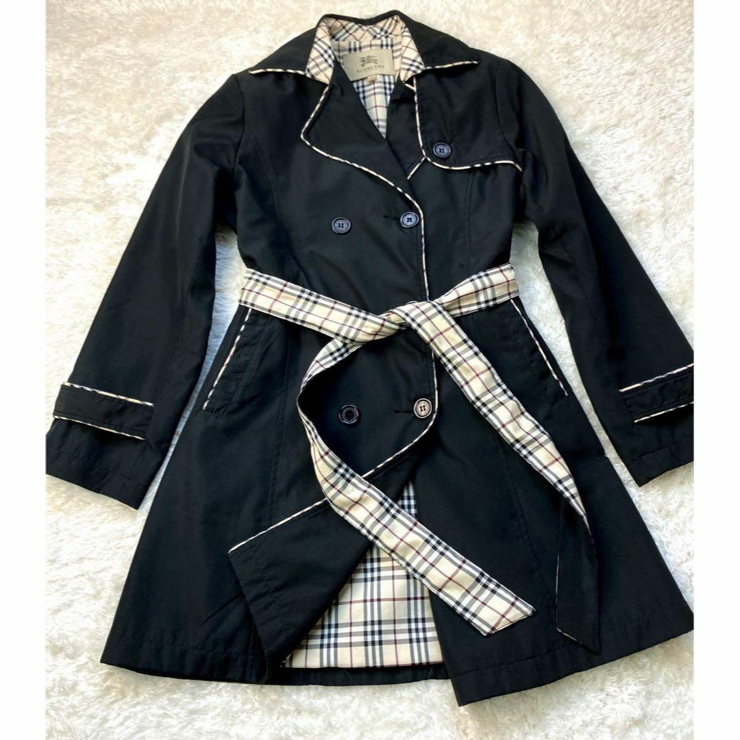 BURBERRY(バーバリー)の【良品】バーバリーロンドン トレンチコート ノバチェック  40 レディースのジャケット/アウター(トレンチコート)の商品写真