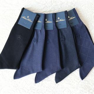 ブルックスブラザース(Brooks Brothers)の新品【ブルックスブラザーズ】5足セット 靴下 25-26cm(ソックス)