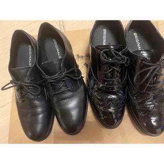 コールハーン(Cole Haan)の2点セット★コールハーン★オックスフォードシューズ★ブラック★24.5cm★防水(ローファー/革靴)