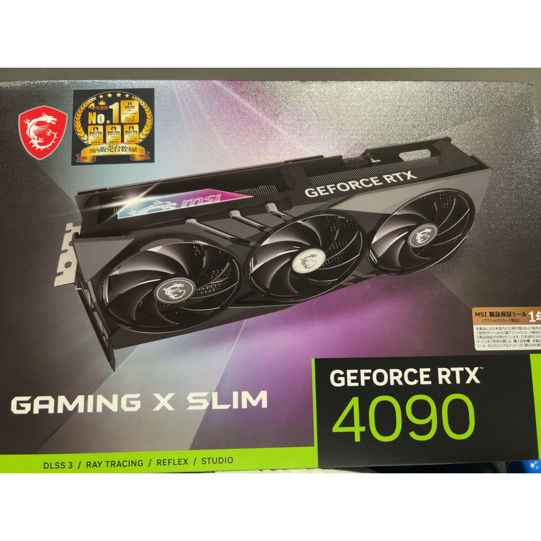 NVIDIA GeForce RTX 纏めれ 4090 グラフィックボード 動作確認済み NVIDIA GeForce RTX 纏めれ 4090 グラフィックボード 動作確認済み
