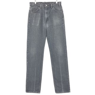 リーバイス(Levi's)の古着 90年代 リーバイス Levi's 505-0259 ブラックデニム テーパードデニムパンツ USA製 メンズw34 ヴィンテージ /taa001215(デニム/ジーンズ)