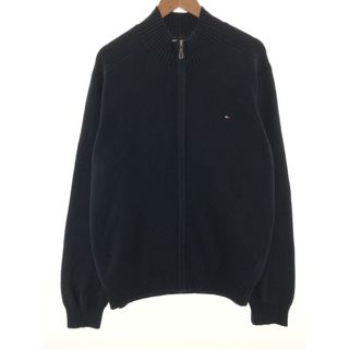 トミーヒルフィガー(TOMMY HILFIGER)の古着 トミーヒルフィガー TOMMY HILFIGER ドライバーズニットセーター メンズL /taa000058(ニット/セーター)