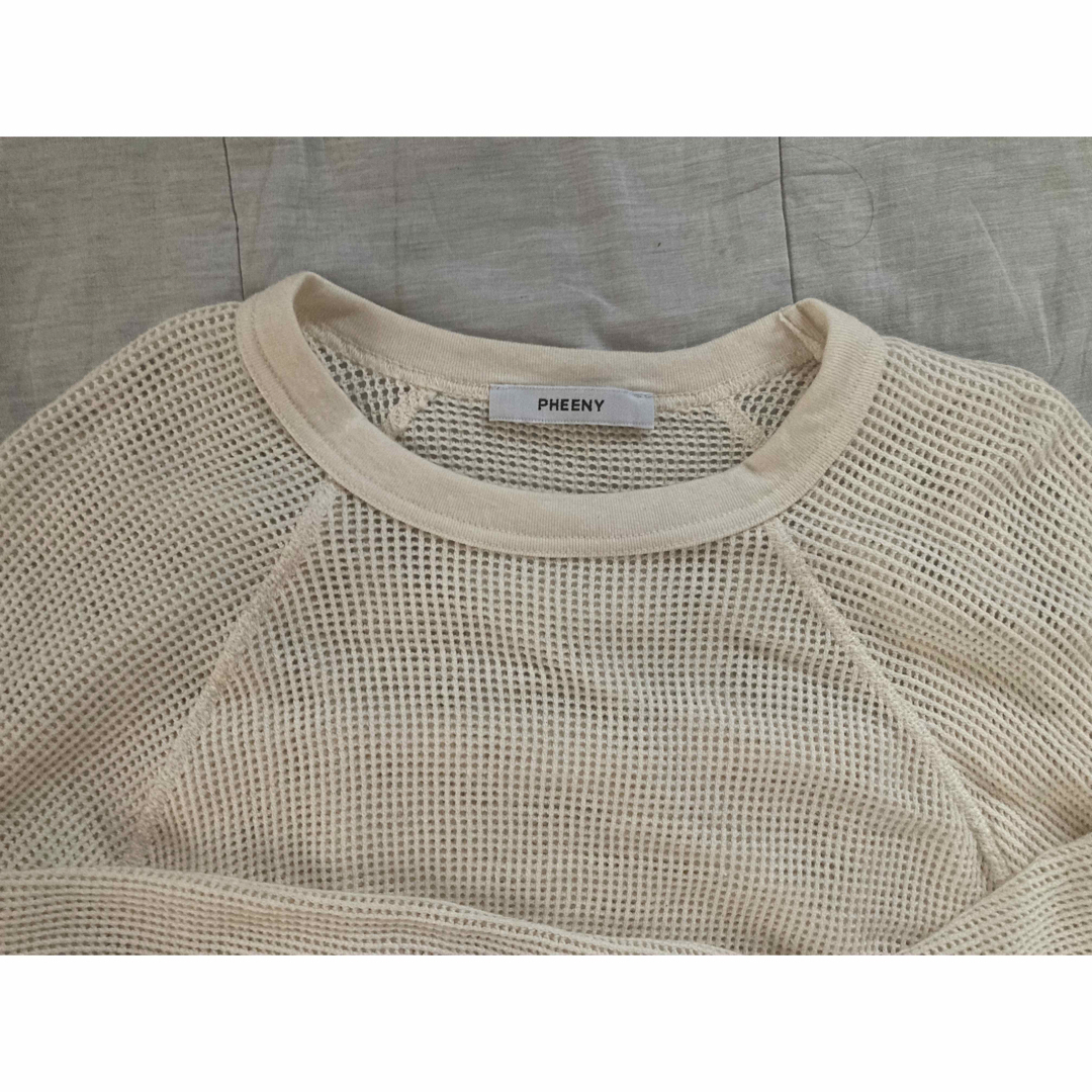 Pheeny Basket mesh raglan sleeve tops