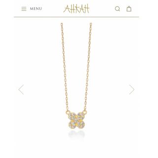 AHKAH - 【レア】AHKAH 限定品ラブラブネックレス K18 ルビーの通販 by
