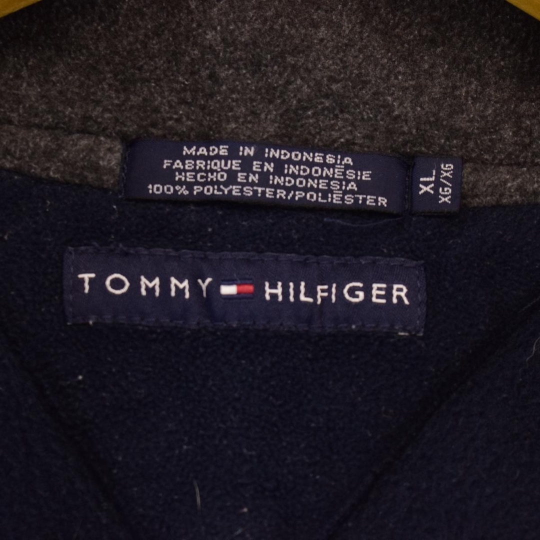 TOMMY HILFIGER(トミーヒルフィガー)の古着 トミーヒルフィガー TOMMY HILFIGER フリースプルオーバー メンズXL /eaa379097 メンズのジャケット/アウター(その他)の商品写真