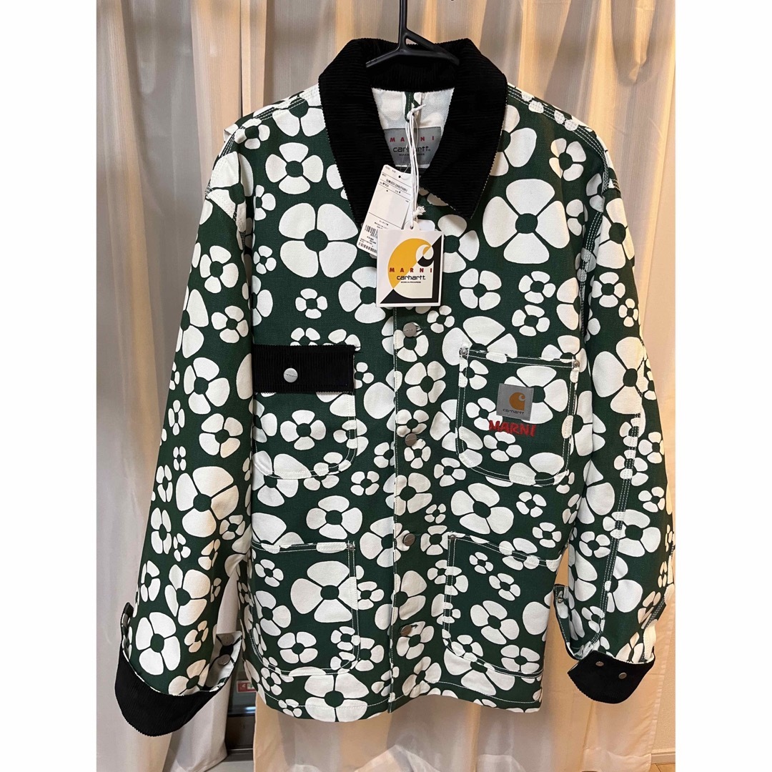 マルニカーハート花柄シャツ マルニカーハート花柄シャツ