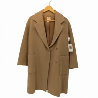 BACCA】バッカ チェスターコート ベージュ ウール カシミヤ 美品 M-
