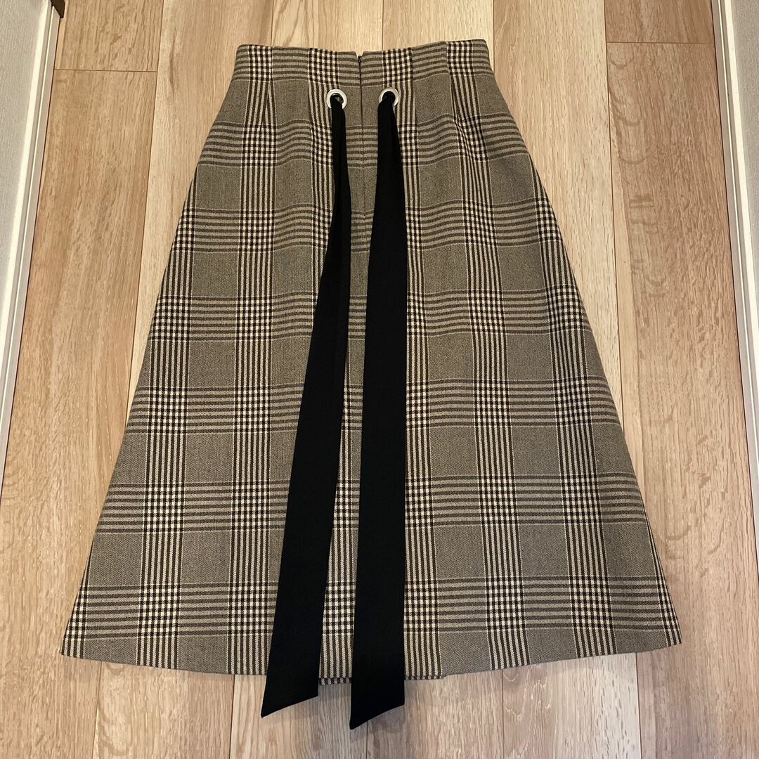 LE CIEL BLEU(ルシェルブルー)の専用　ルシェルブルー　スカート　チェックスカート レディースのスカート(ロングスカート)の商品写真