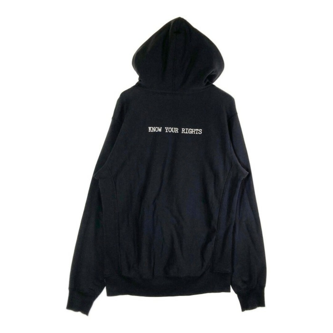 ★SUPREME シュプリーム 10AW Clash Bridge Hoodie Joe Strummer  ザ・クラッシュ ブリゲード パーカ ジョーストラマー ブラックsizeM