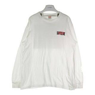 supreme レア　柄ロンT  ロングTシャツ　長袖　ブラウン