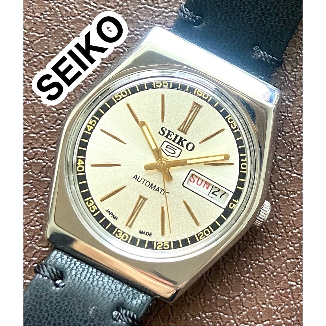 SEIKO(セイコー)のヴィンテージ SEIKO 腕時計 メンズ 機械式自動巻き セイコー メンズの時計(腕時計(アナログ))の商品写真