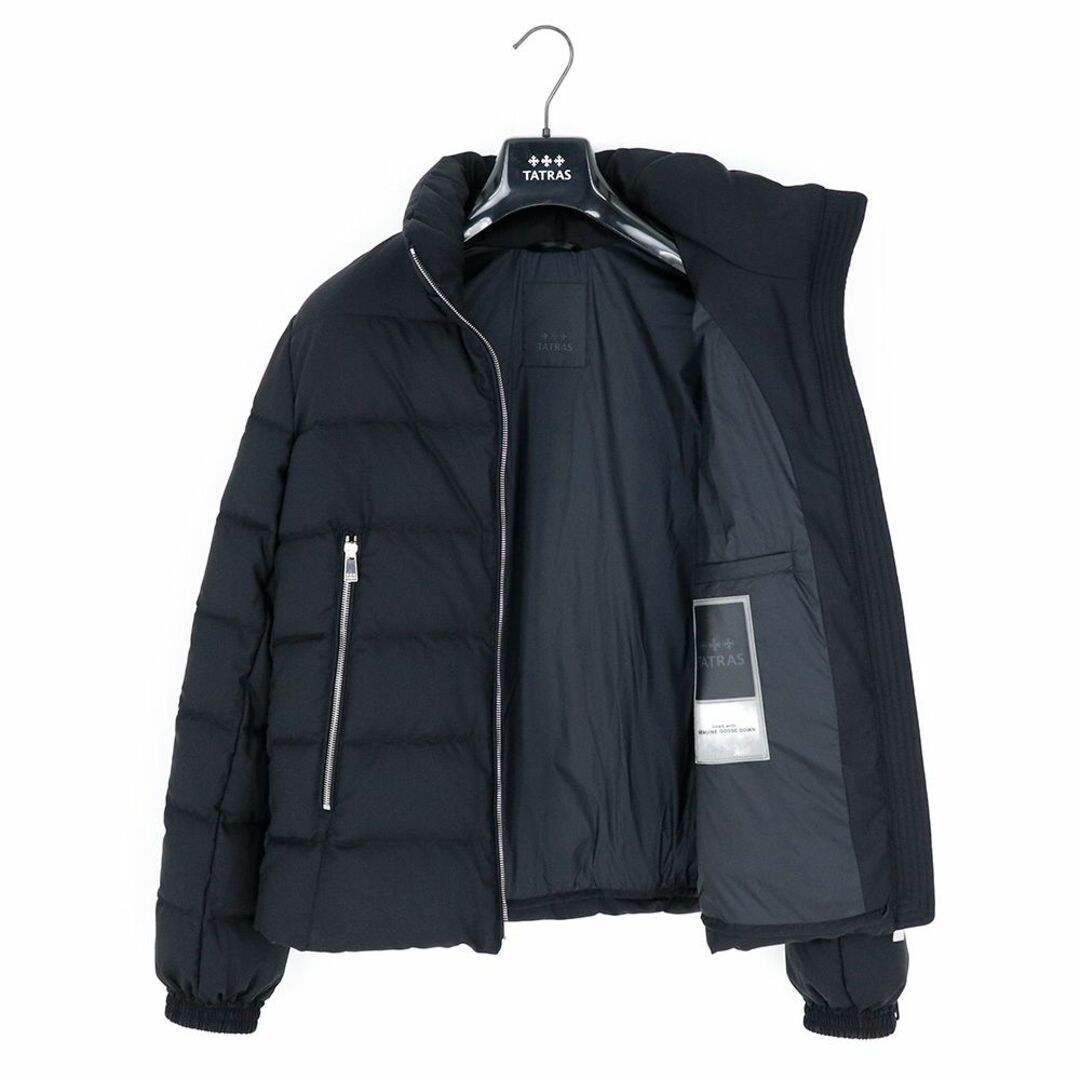 タトラス ダウンジャケット ドミツィアーノ #04サイズ ブラック ウール 軽量 メンズのジャケット/アウター(ダウンジャケット)の商品写真