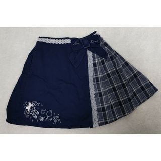 アクシーズファムキッズ(axes femme kids)のキッズ　スカートパンツ付き(スカート)