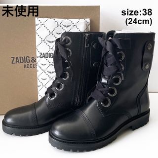 ザディグエヴォルテール(Zadig&Voltaire)の半額以下 未使用 ZADIG & VOLTAIRE JOE ブーツ 38(ブーツ)