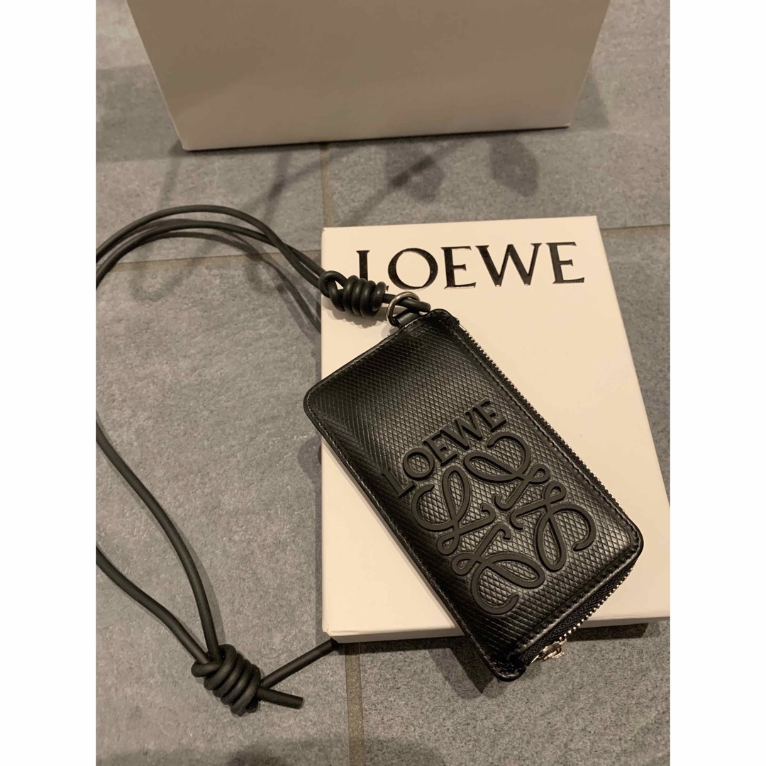 ロエベ LOEWE コイン カードホルダー ネックストラップ - sorbillomenu.com