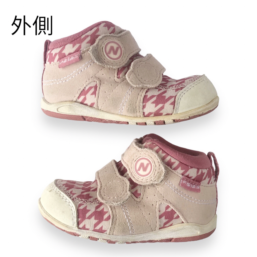 New Balance(ニューバランス)の【まとめ売り】　ピンク　女の子　匿名配送　子ども靴 キッズ/ベビー/マタニティのベビー靴/シューズ(~14cm)(スニーカー)の商品写真